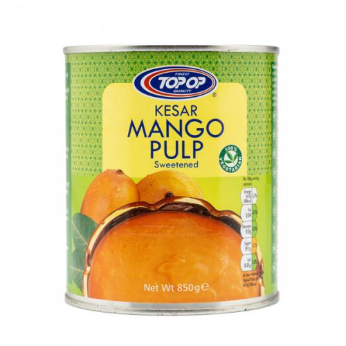 Topop Mango Pulp Kesar (850g)