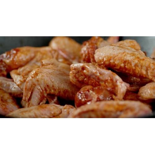 Marinated Chicken Wings, Skin On (1kg)