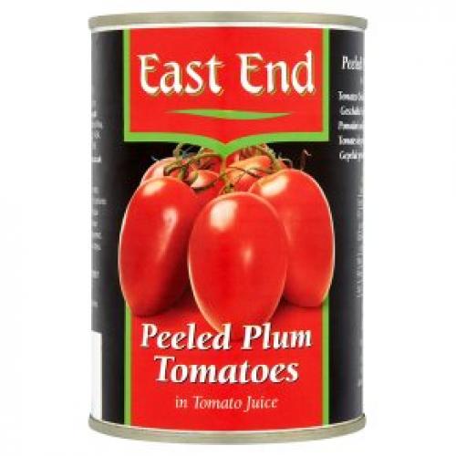 EE Peeled Plum Tomatoes (397g)