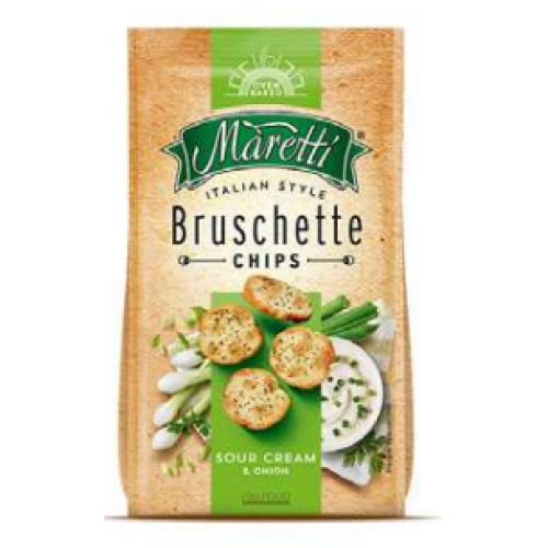 Maretti Bruschette Chips Sour Cream & Onion (70g)