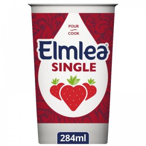 Elmlea Single Cream - Strawberry (270ml)