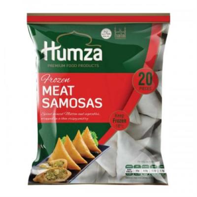 HUMZA MEAT SAMOSAS 20PC 650g